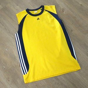 Adidas Yellow Basketball Jersey